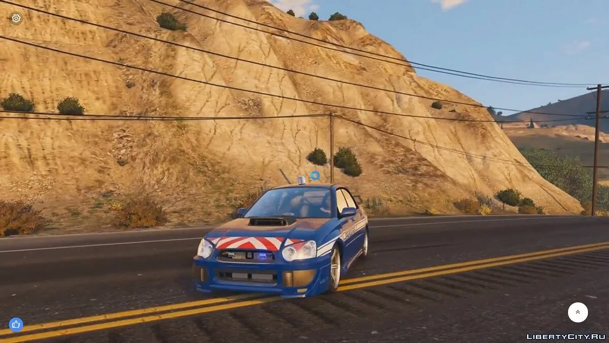 سيارة سوبارو WRX للدرك 1.0 / جي تي أي 5