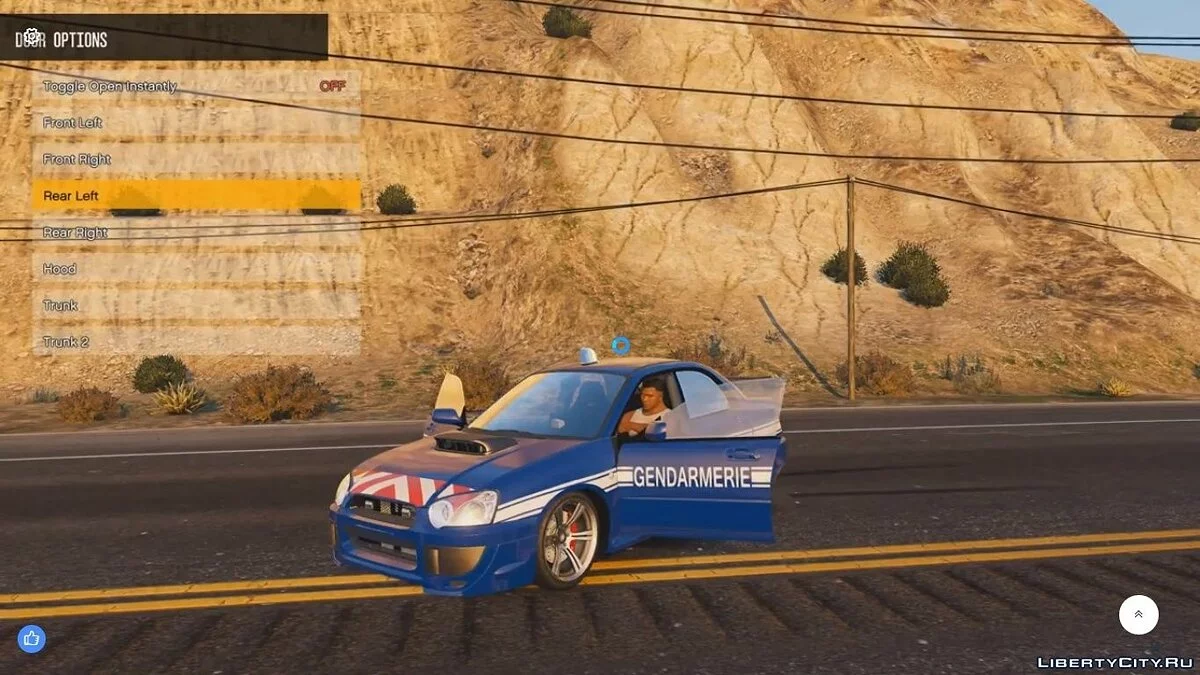 سيارة سوبارو WRX للدرك 1.0 / جي تي أي 5