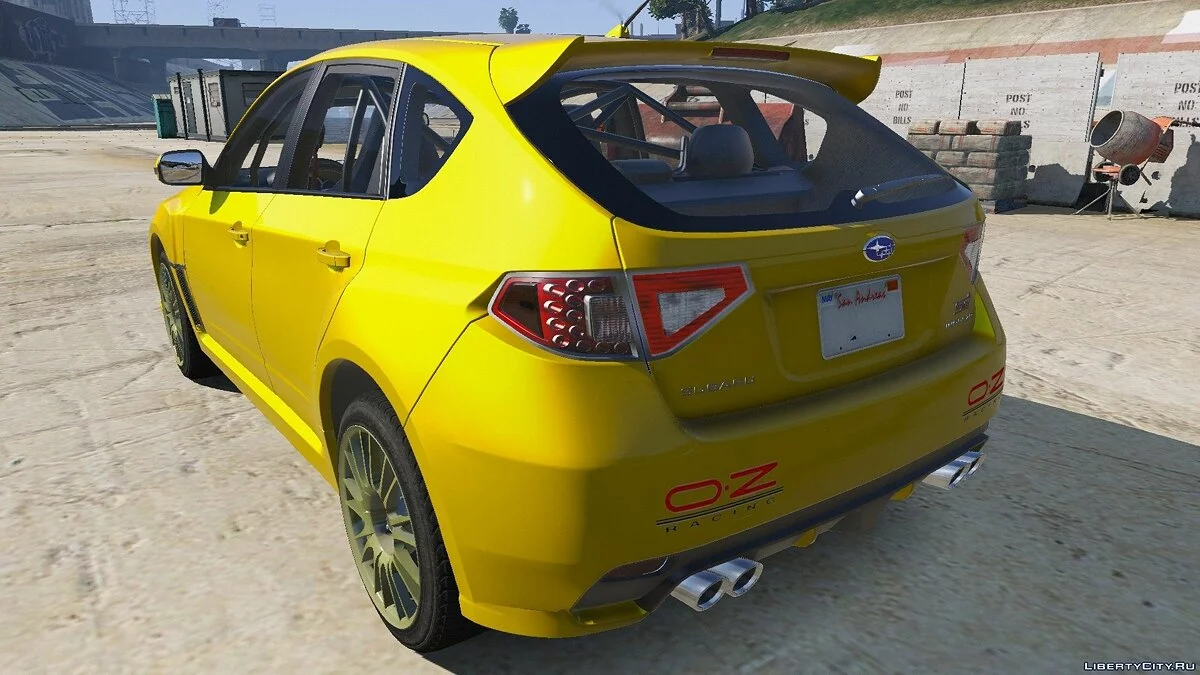 Subaru Impreza WRX STi Series V 2008 1.0 / GTA 5