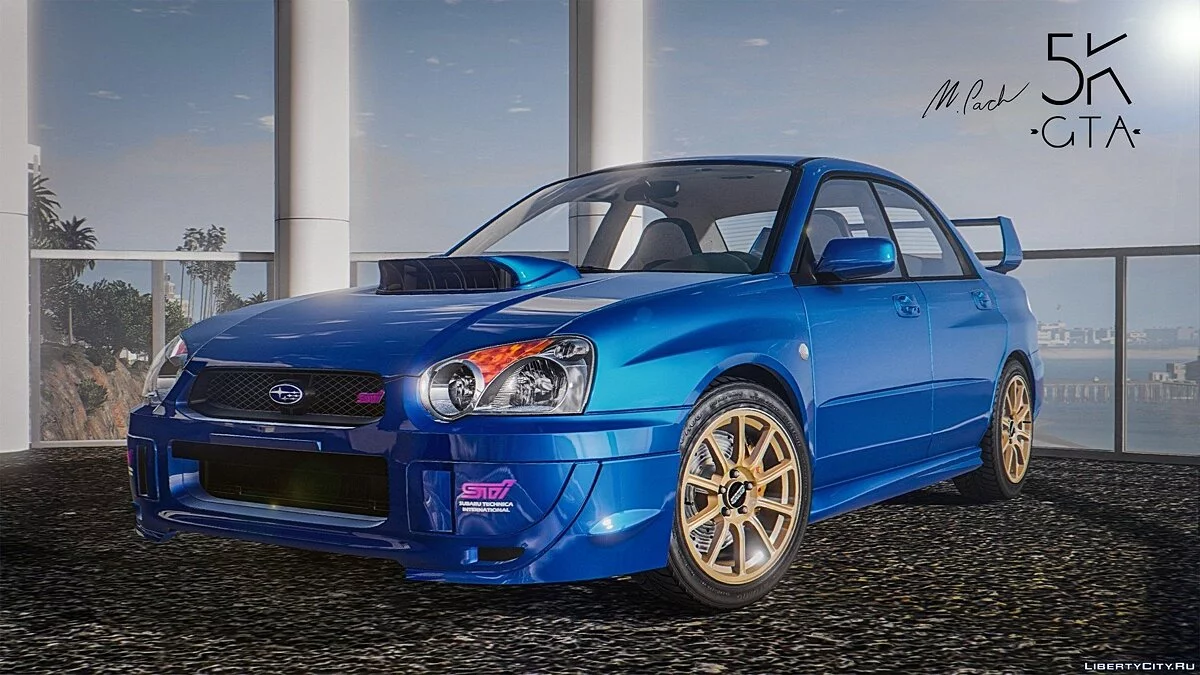 سوبارو إمبريزا WRX STI 2004 [إضافة | تعديل] / جي تي أي 5