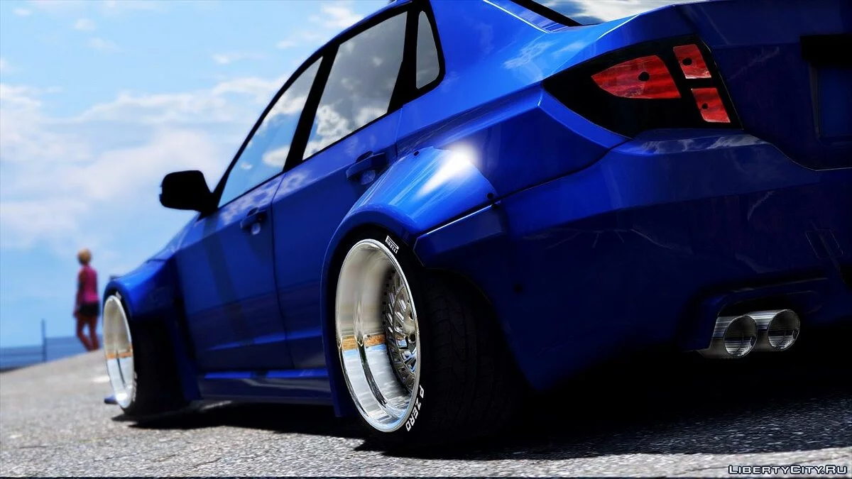 Subaru WRX STi Large Carrosserie / GTA 5