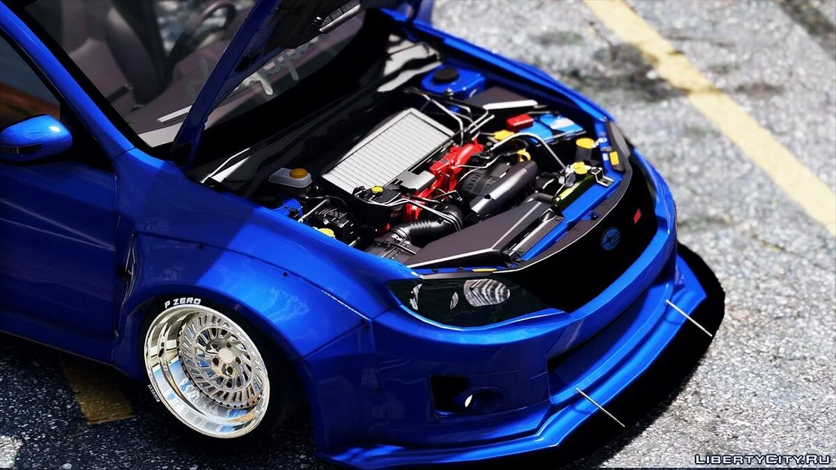 Subaru WRX STi Large Carrosserie / GTA 5