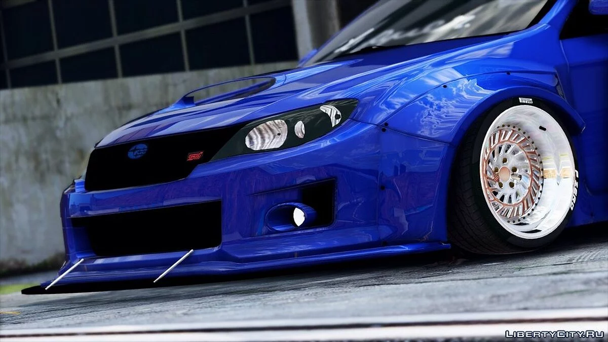 Subaru WRX STi Large Carrosserie / GTA 5