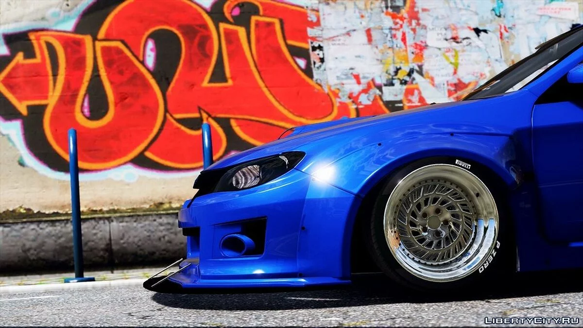 Subaru WRX STi Large Carrosserie / GTA 5