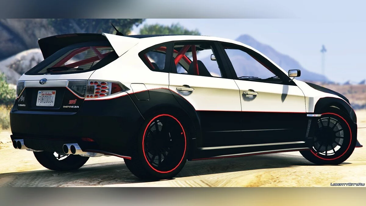 [Rápido y Furioso 4] Subaru Impreza WRX STi GH 2009 1.0 / GTA 5