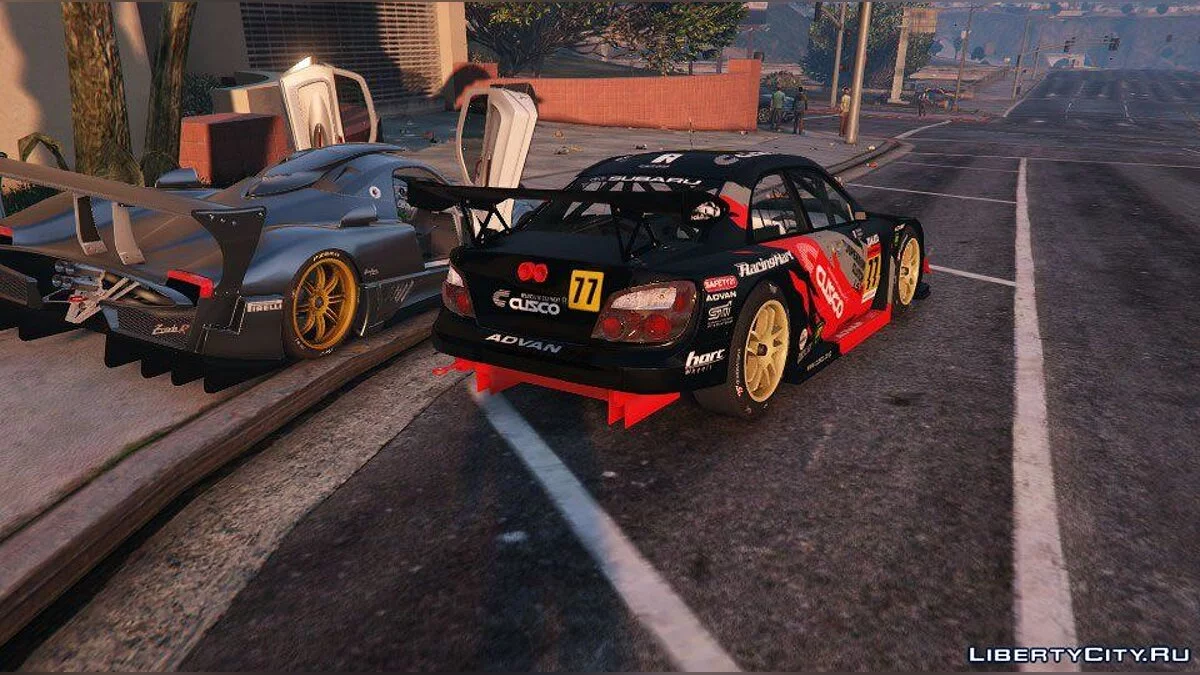 Subaru Impreza JGTC # 77 Cusco Advan Series III [GD] final 2003 / GTA 5