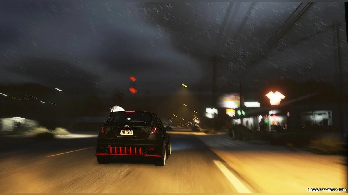 Subaru WRX STi Custom Undercover 2008 / GTA 5
