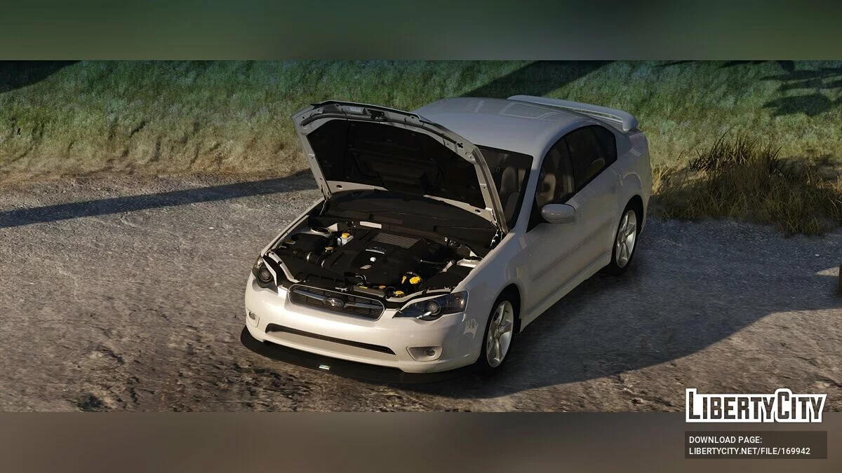 Subaru Legacy B4 (BL5) 2005 [Complemento | LODs | Sonido | Modificación | Pinturas | Vehfuncs] 1.01 corrección / GTA 5