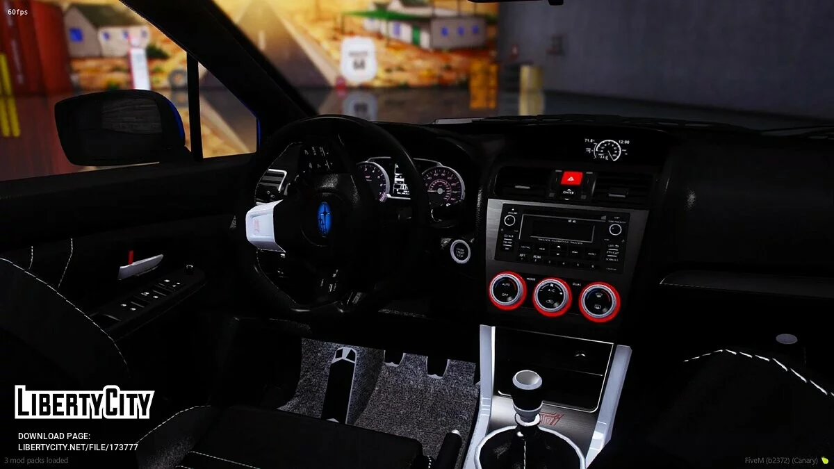 Subaru WRX STI 2015 v1.0 / GTA 5