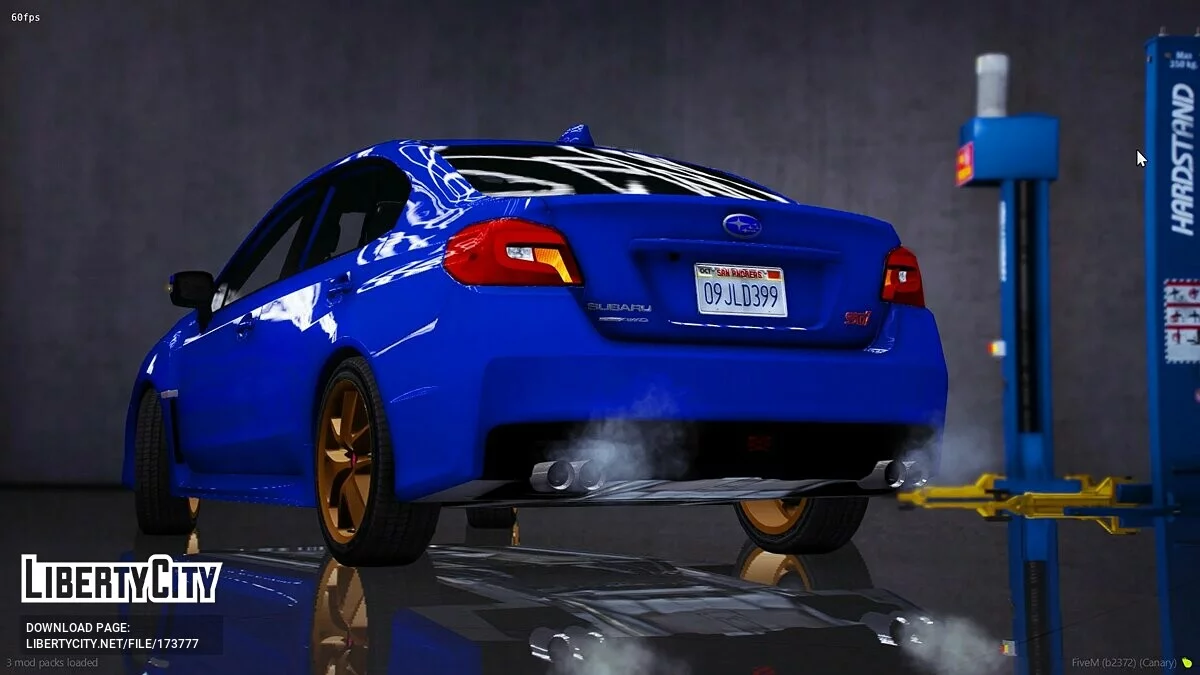 Subaru WRX STI 2015 v1.0 / GTA 5