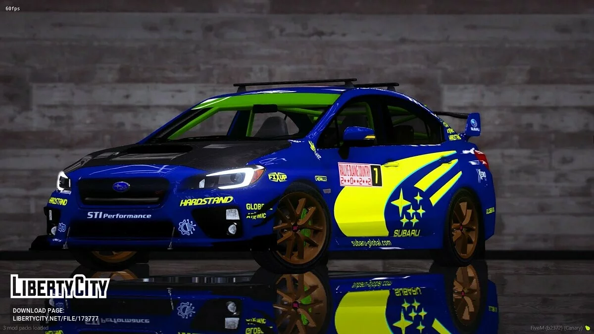 Subaru WRX STI 2015 v1.0 / GTA 5