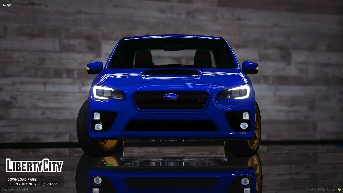 Subaru WRX STI 2015 v1.0 / GTA 5