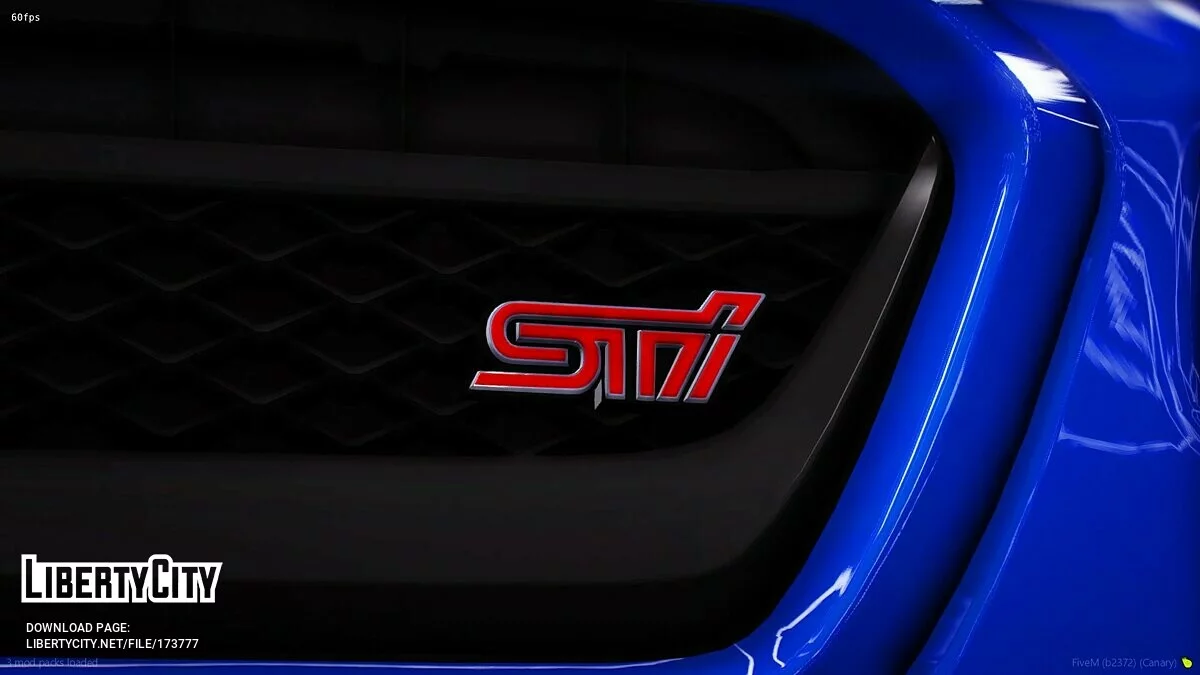 Subaru WRX STI 2015 v1.0 / GTA 5