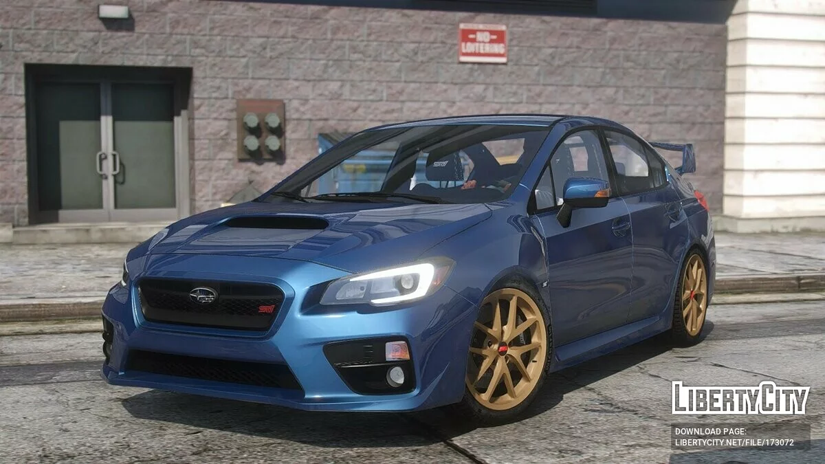 Subaru WRX STI 2016 v1.4 / GTA 5