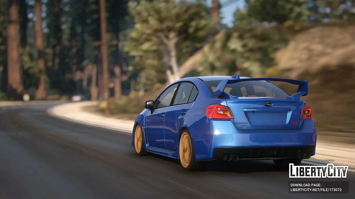 Subaru WRX STI 2016 v1.4 / GTA 5