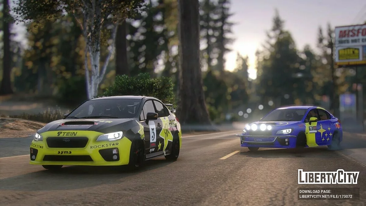Subaru WRX STI 2016 v1.4 / GTA 5