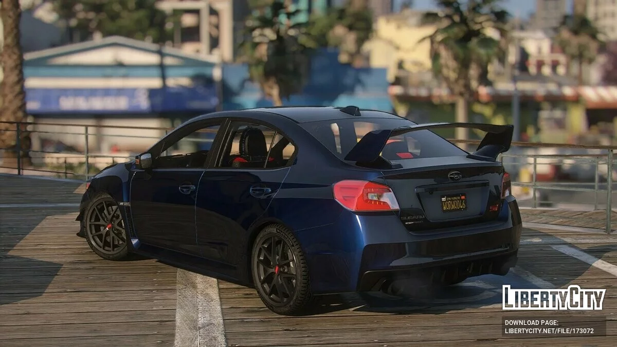 Subaru WRX STI 2016 v1.4 / GTA 5