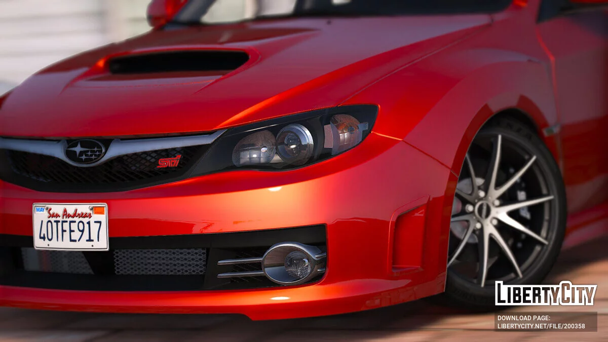 Subaru Impreza WRX STI 2008 / GTA 5