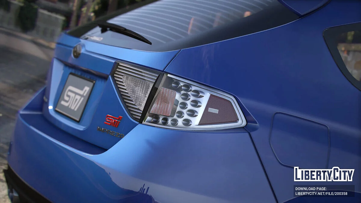 Subaru Impreza WRX STI 2008 / GTA 5