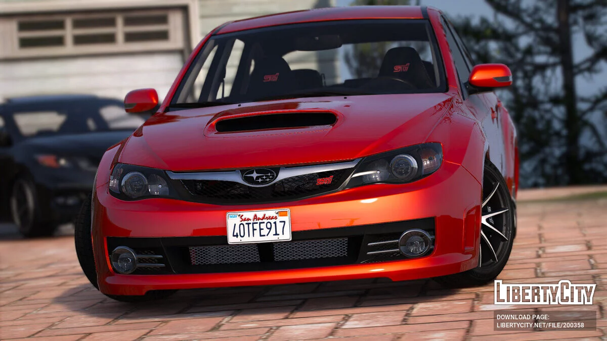 Subaru Impreza WRX STI 2008 / GTA 5
