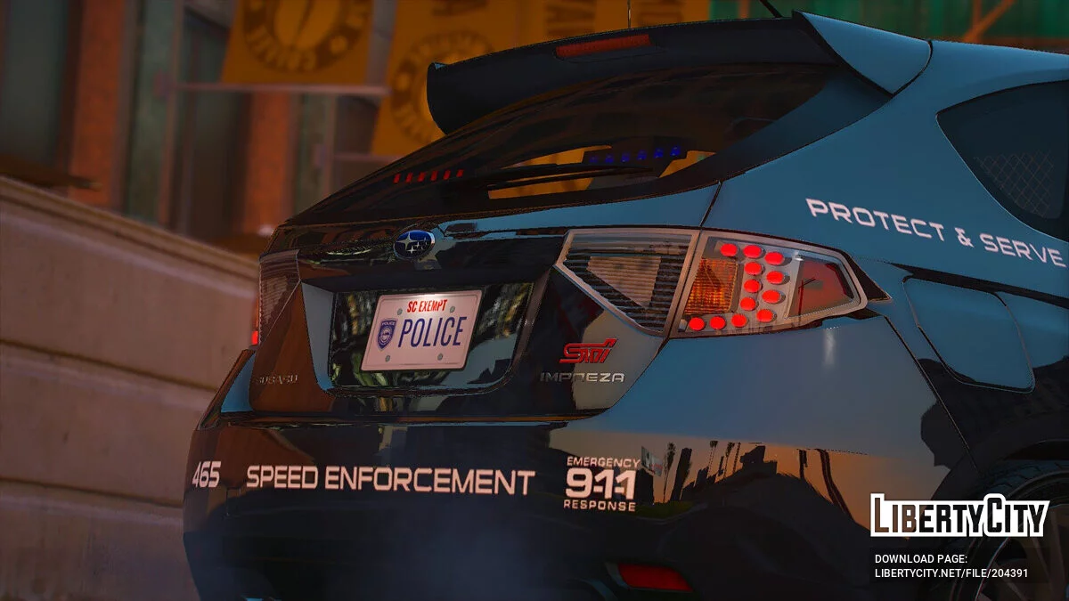 2008 Subaru Impreza WRX STI SCPD v2.0 / GTA 5