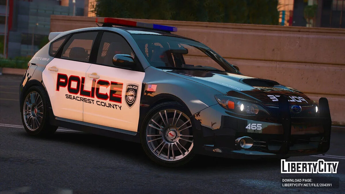 2008 Subaru Impreza WRX STI SCPD v2.0 / GTA 5