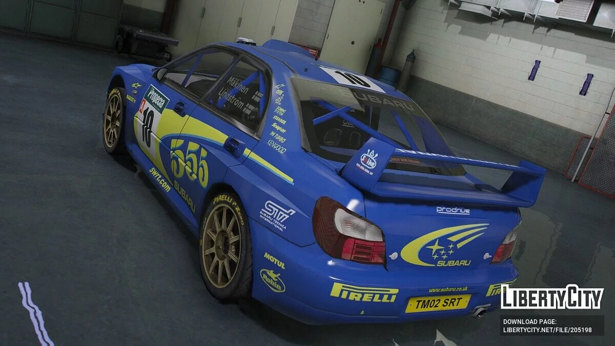 2002 Subaru Impreza WRC v1.0 / GTA 5