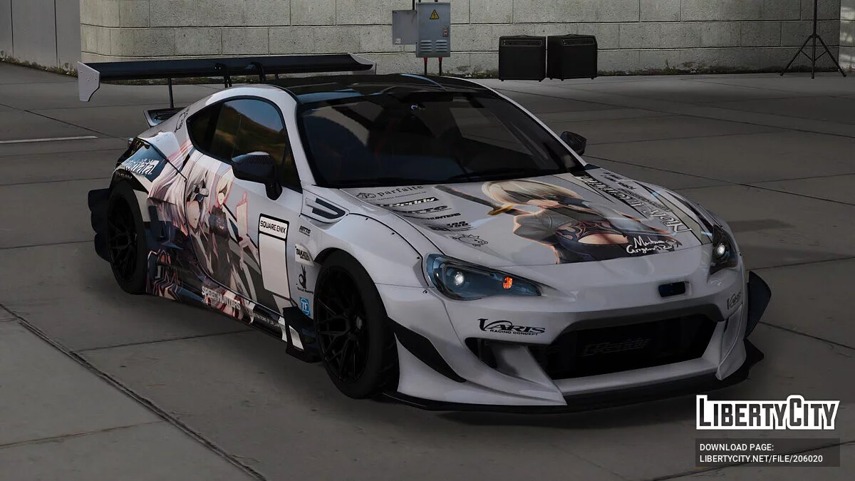 عيد الفصح روكت باني BRZ Nier أوتوماتا 2B / جي تي أي 5