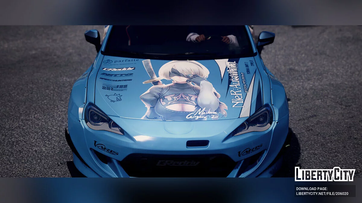 عيد الفصح روكت باني BRZ Nier أوتوماتا 2B / جي تي أي 5