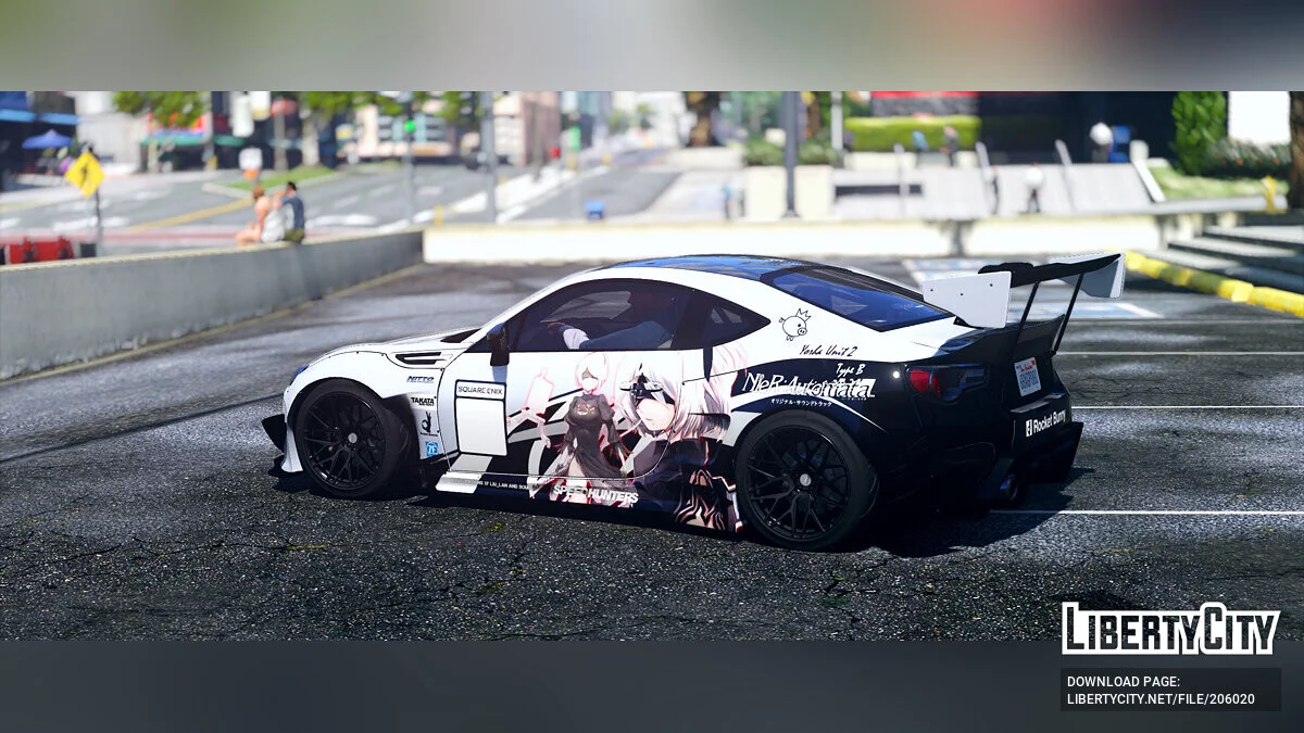 عيد الفصح روكت باني BRZ Nier أوتوماتا 2B / جي تي أي 5