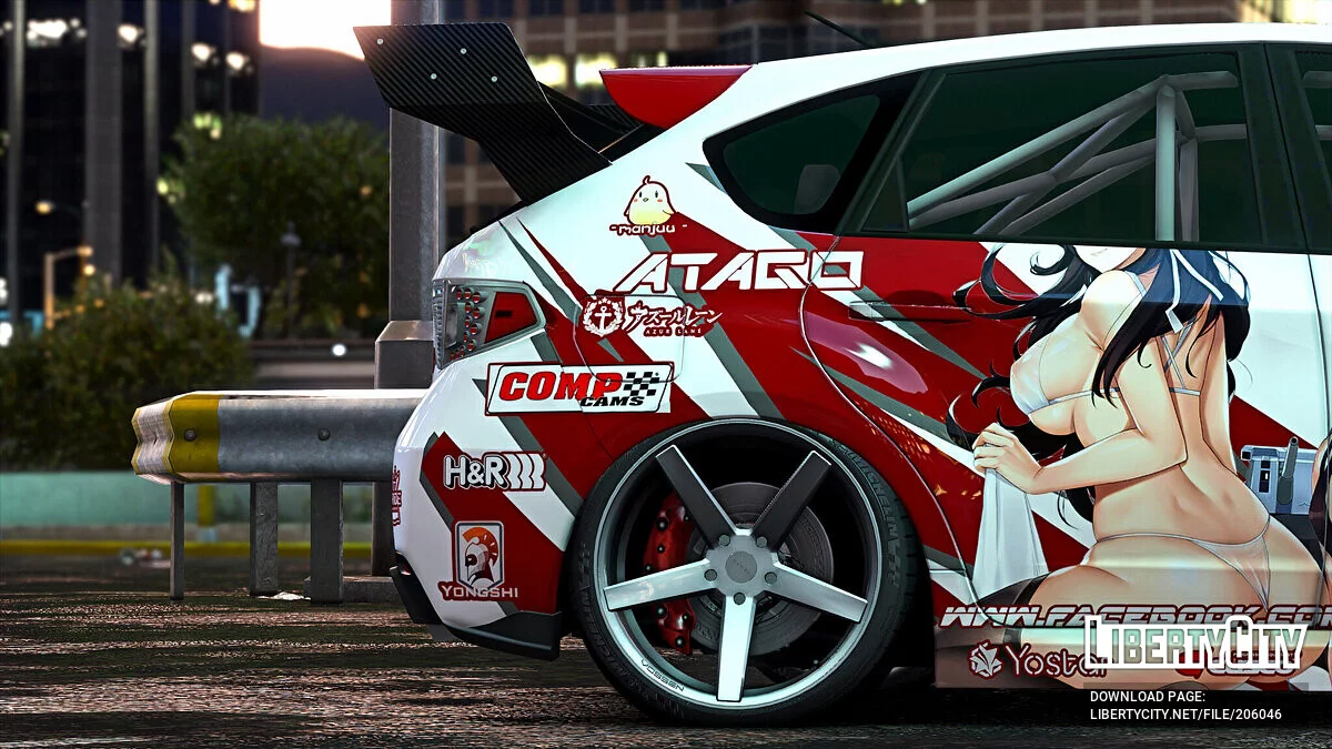 Subaru Impreza WRX STI Sakura Empire Atago / جي تي أي 5