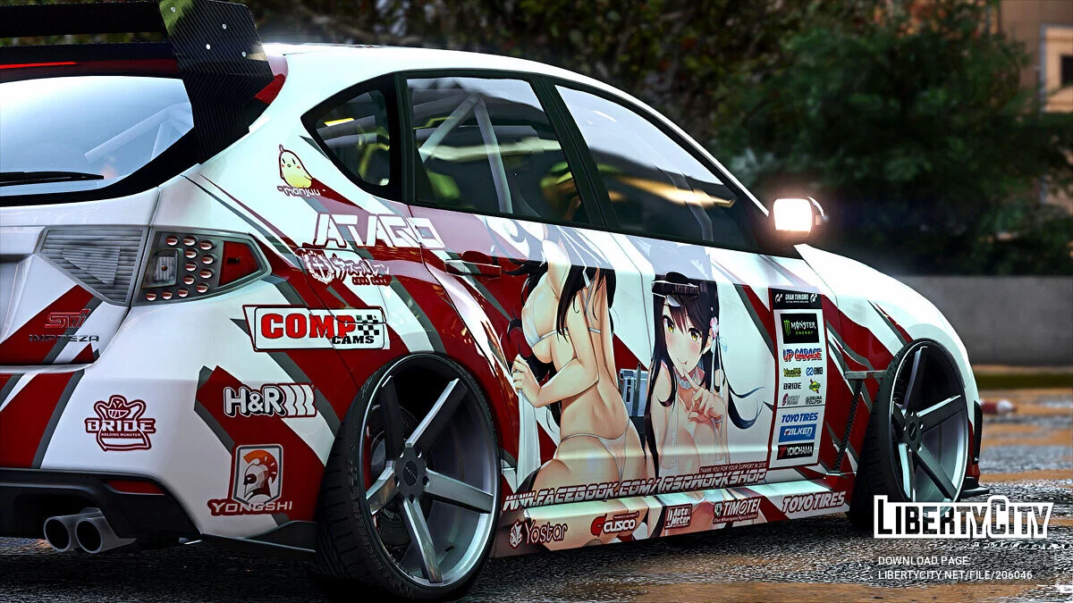 Subaru Impreza WRX STI Sakura Empire Atago / جي تي أي 5