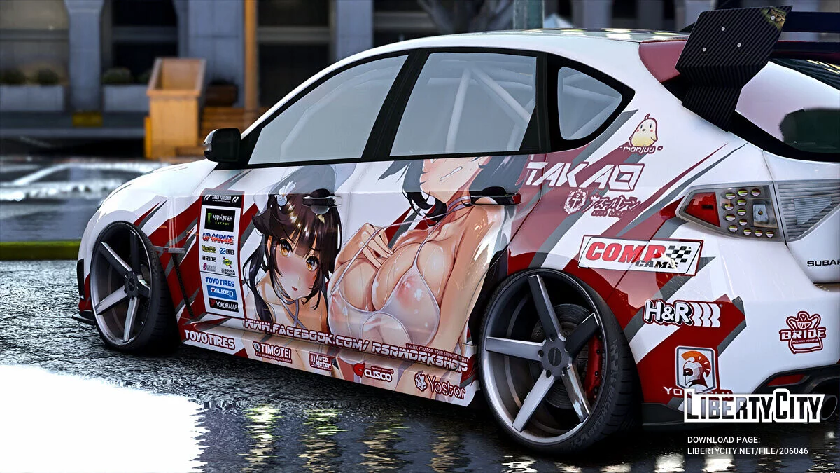 Subaru Impreza WRX STI Sakura Empire Atago / جي تي أي 5