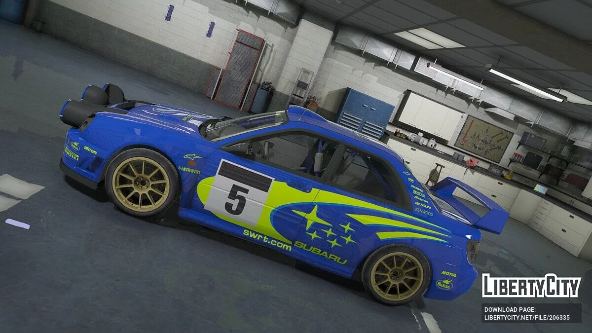Subaru Rally WRC 2001 / GTA 5