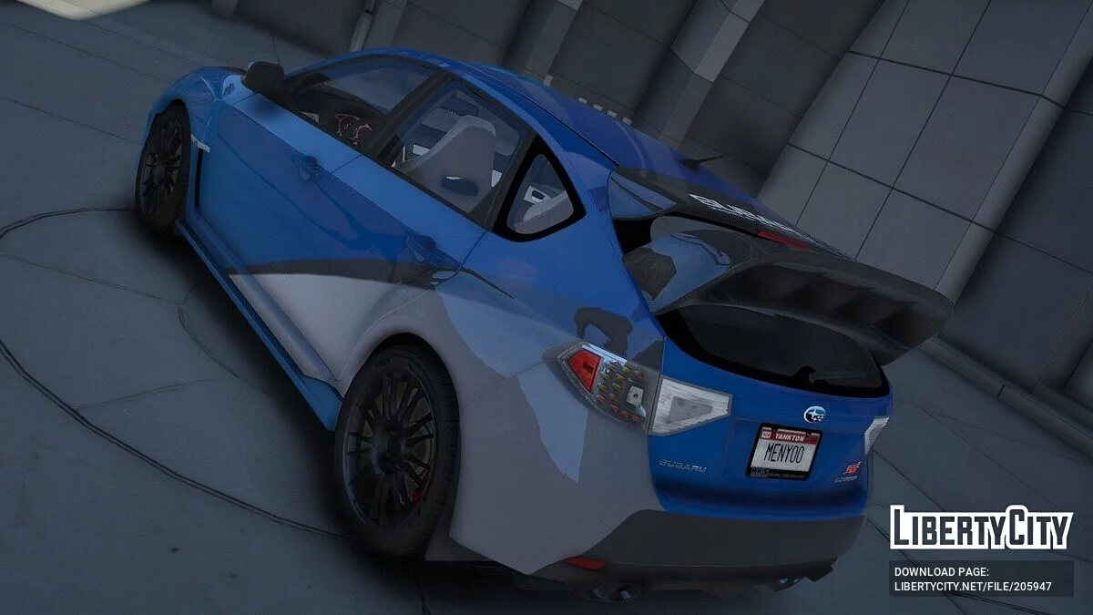 Subaru WRX Cepat dan Marah 7 / GTA 5
