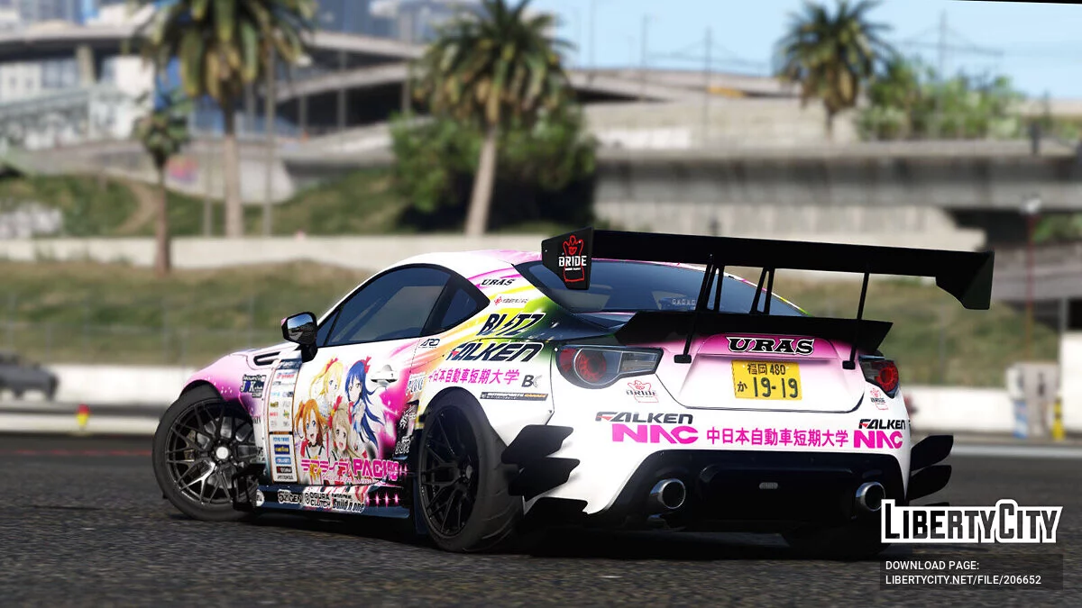 Rocket Bunny BRZ D1 Grand Prix URAS FALKEN / GTA 5