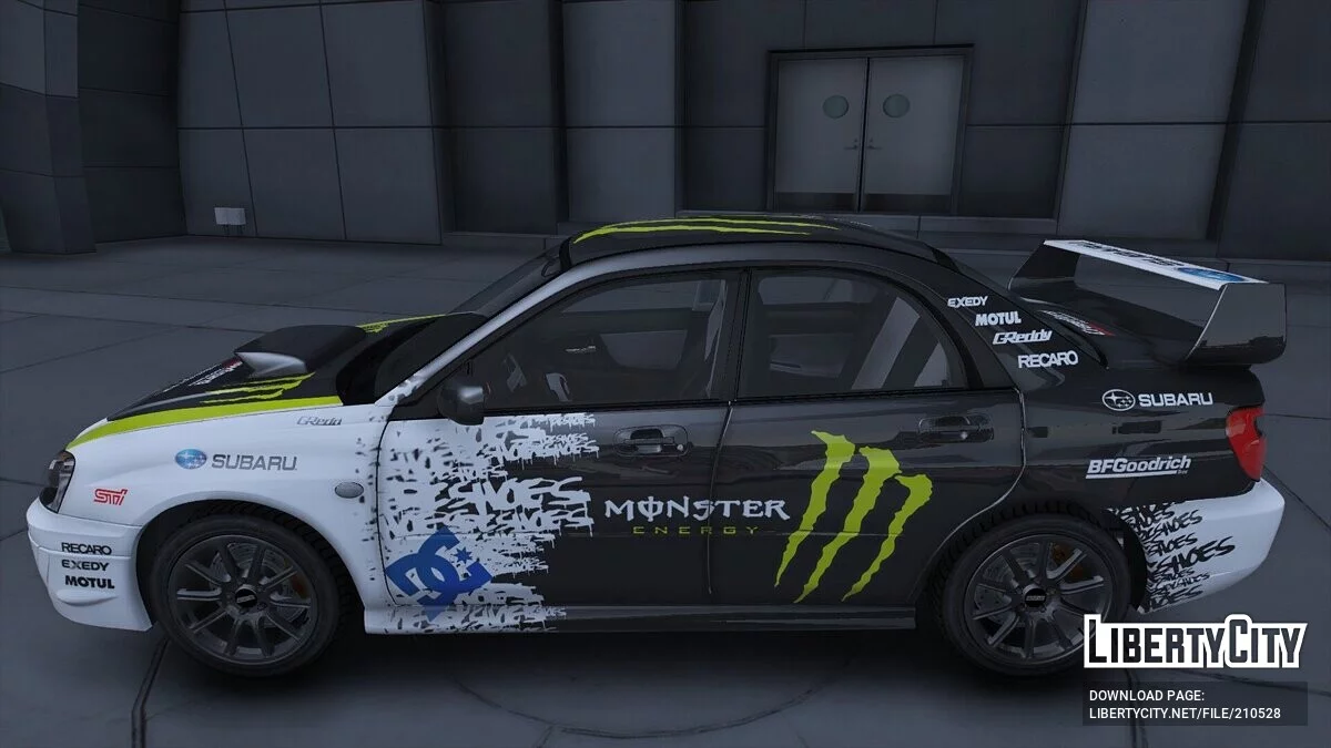 Subaru Impreza WRX STI Monster / Ken Block / GTA 5