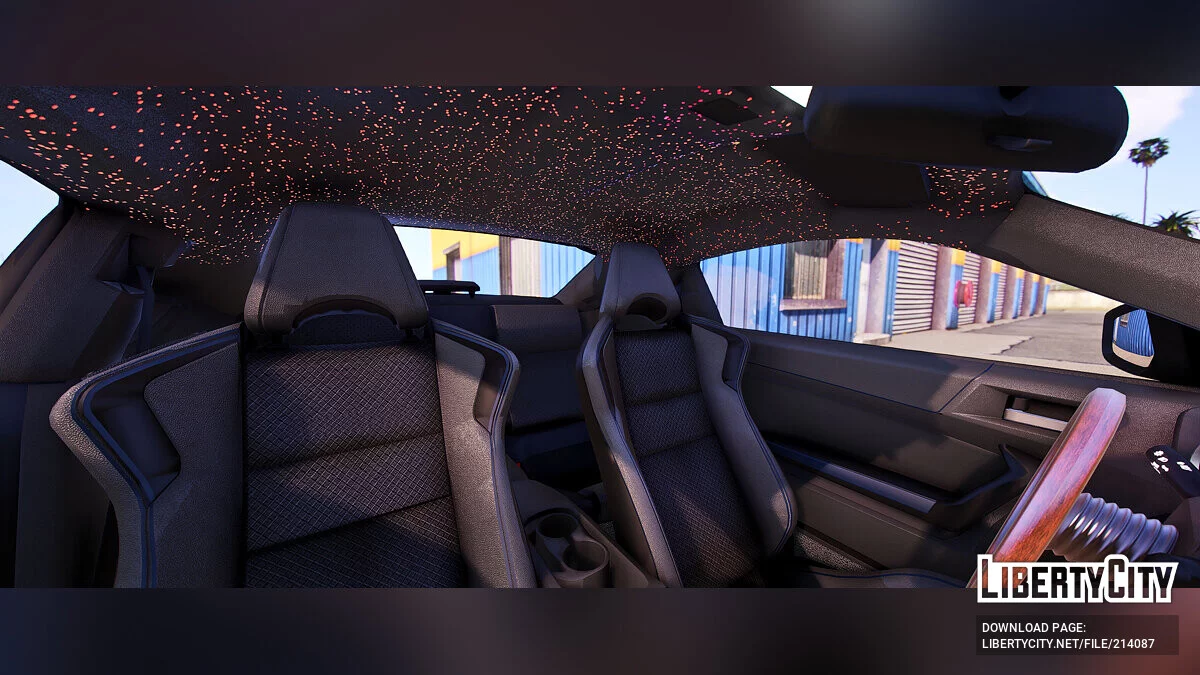 带玩具姿态的斯巴鲁 BRZ / GTA 5