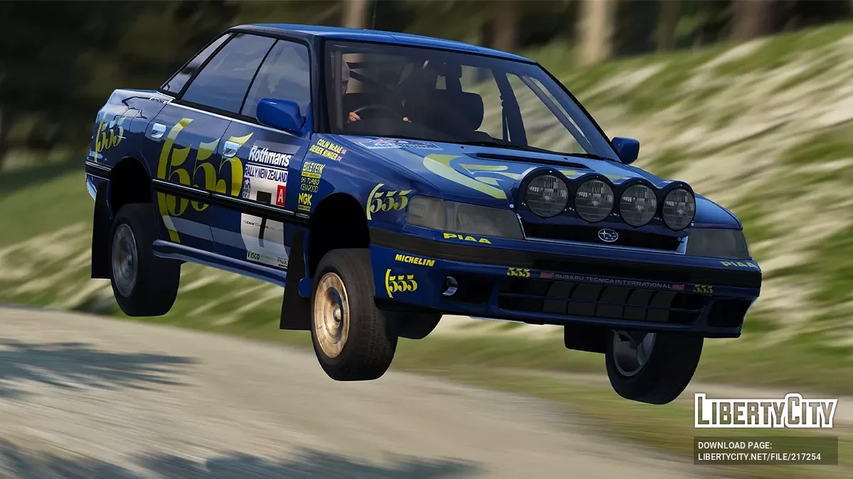 Subaru Legacy BC5 1990 v1.2 / GTA 5
