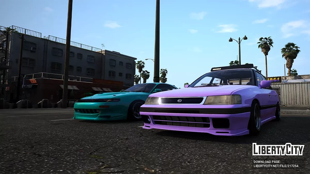 Subaru Legacy BC5 1990 v1.2 / GTA 5