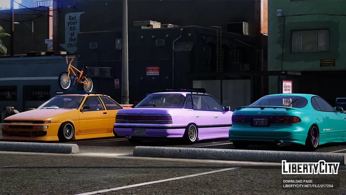 Subaru Legacy BC5 1990 v1.2 / GTA 5