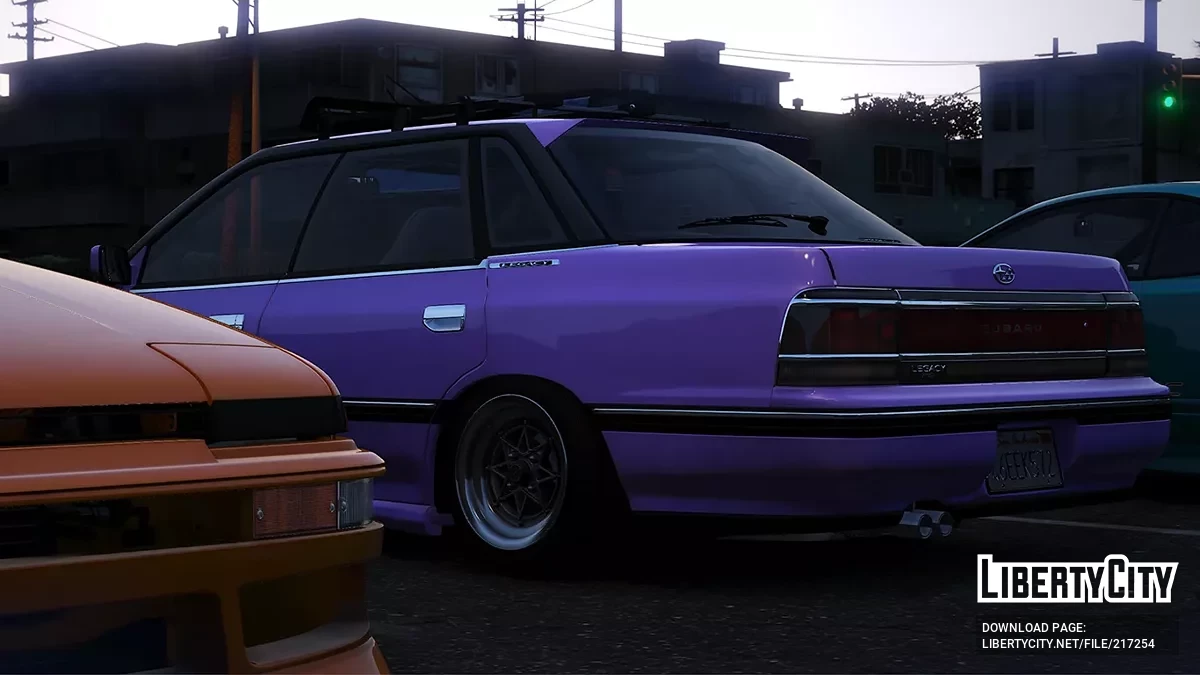 Subaru Legacy BC5 1990 v1.2 / GTA 5