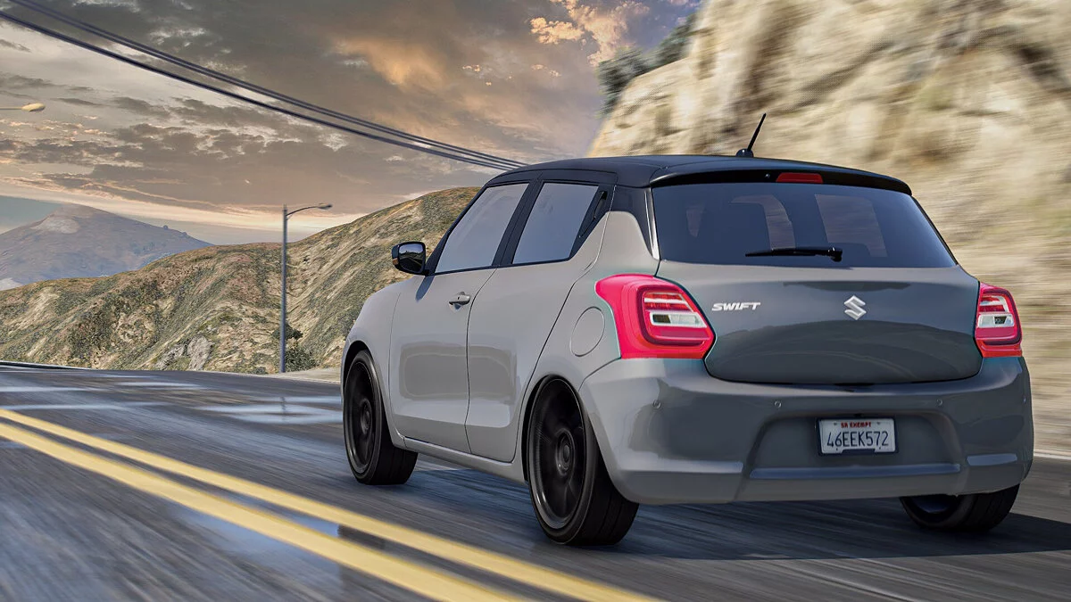 Suzuki Swift 2021 v2.0 / GTA 5
