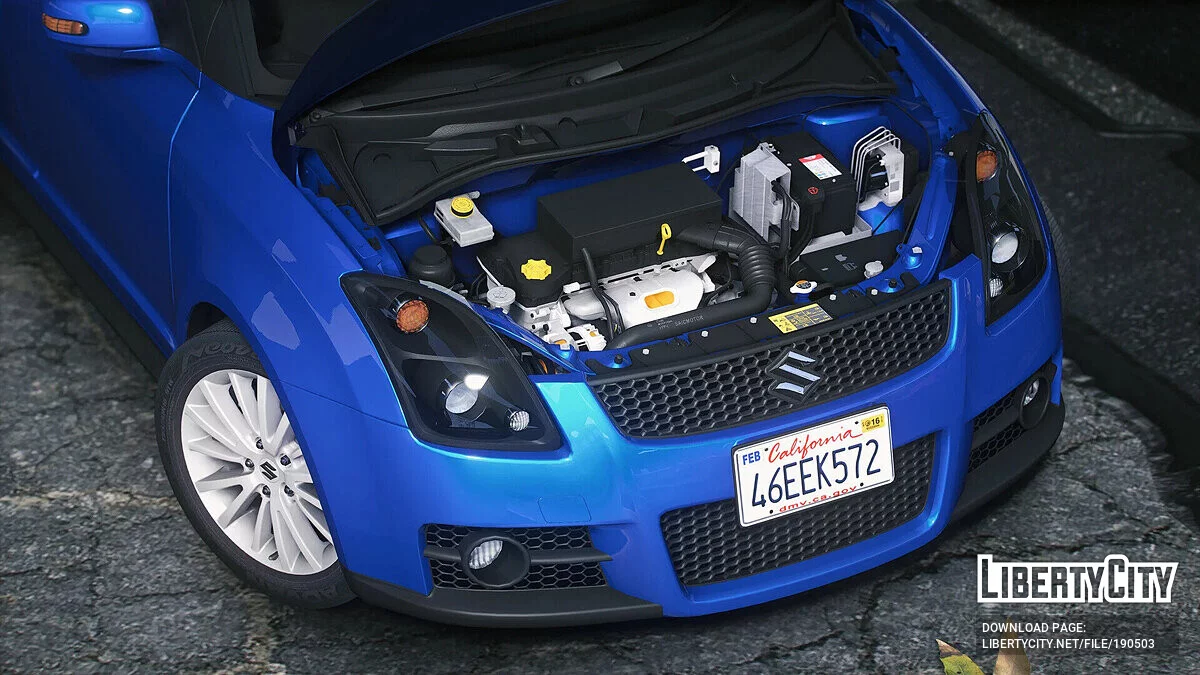Suzuki Swift Sport (ZC31S) 2007 v1.1 / GTA 5