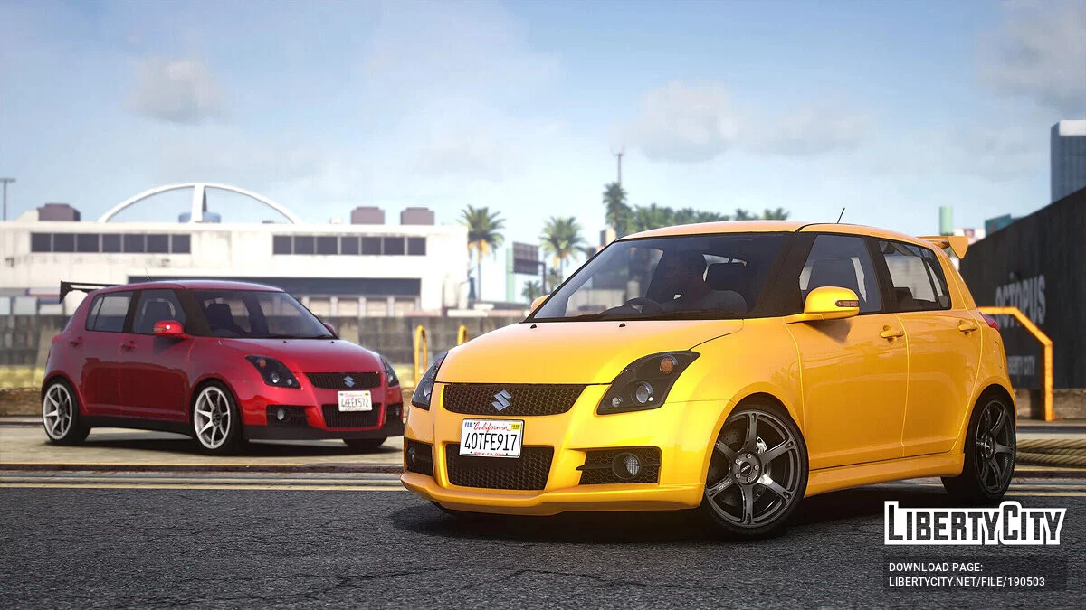 Suzuki Swift Sport (ZC31S) 2007 v1.1 / GTA 5