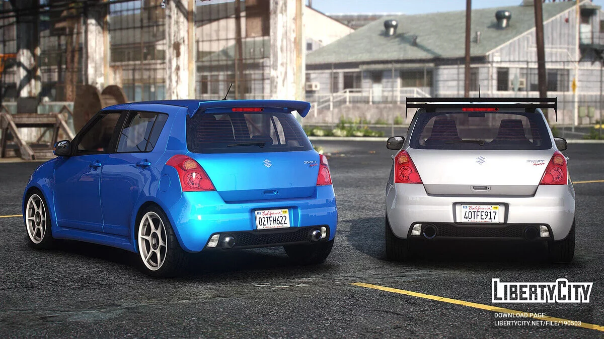 Suzuki Swift Sport (ZC31S) 2007 v1.1 / GTA 5