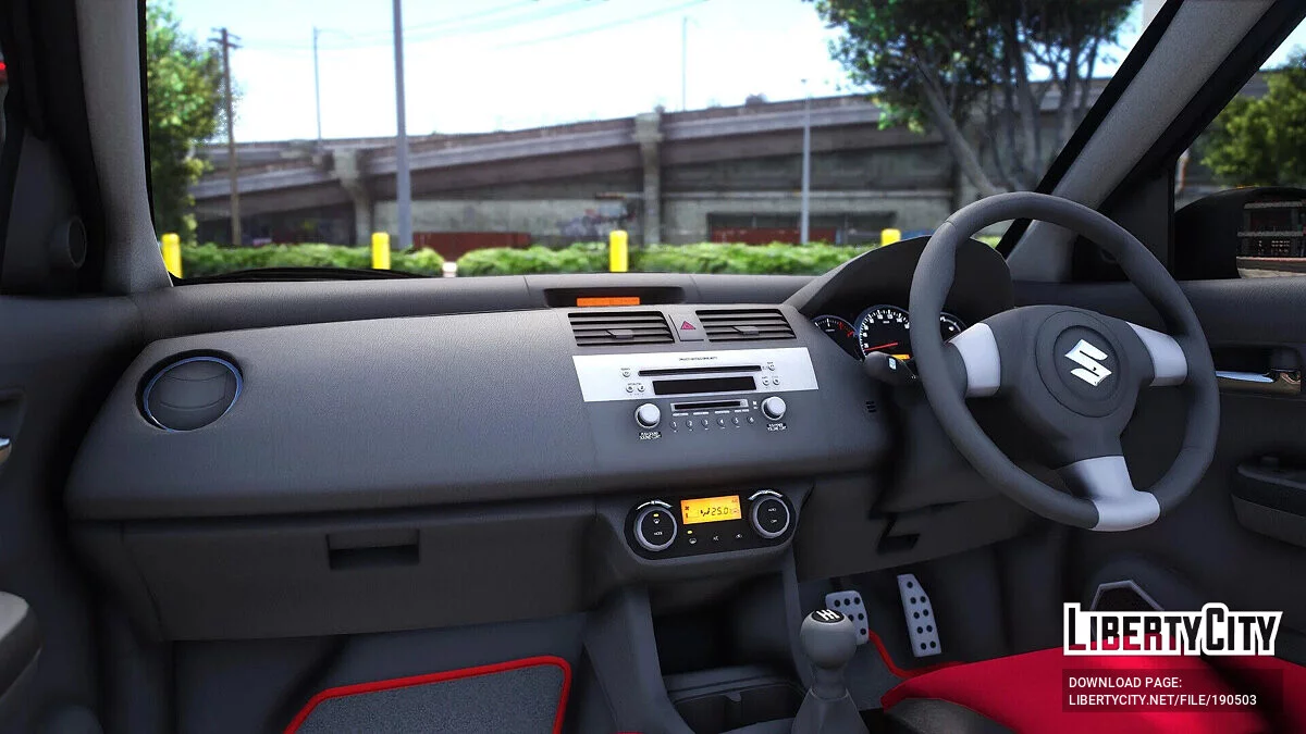 Suzuki Swift Sport (ZC31S) 2007 v1.1 / GTA 5
