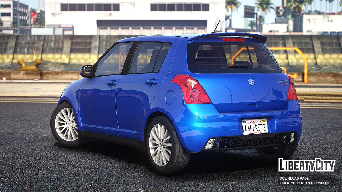 Suzuki Swift Sport (ZC31S) 2007 v1.1 / GTA 5