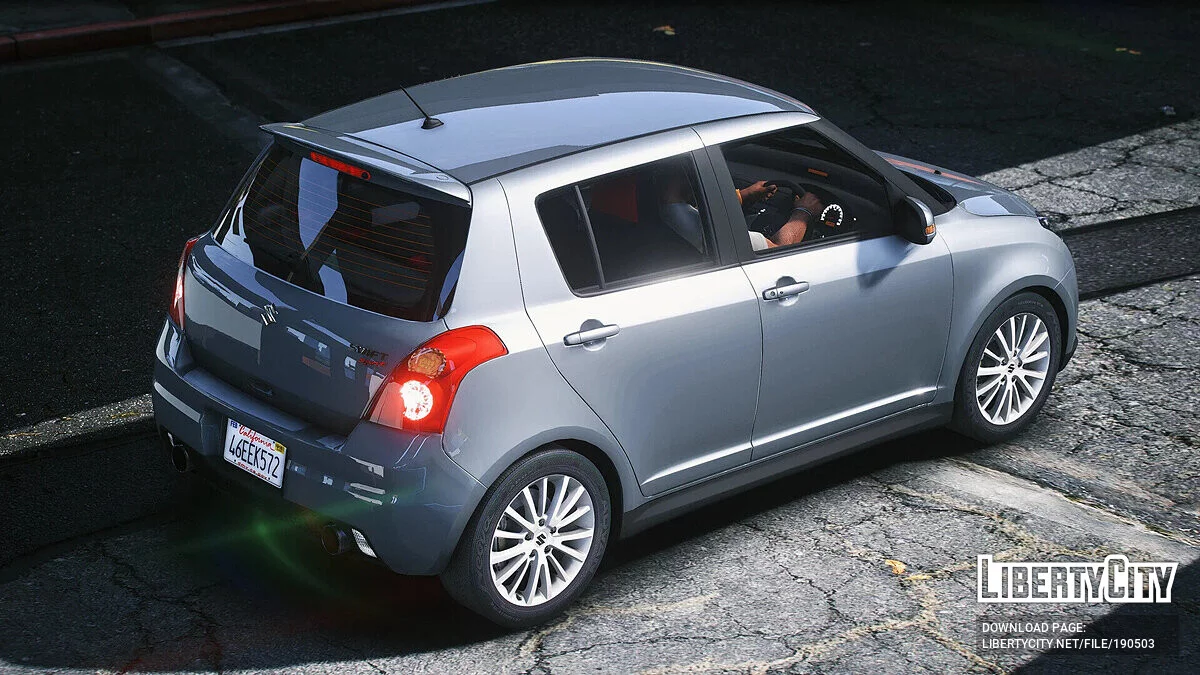 Suzuki Swift Sport (ZC31S) 2007 v1.1 / GTA 5
