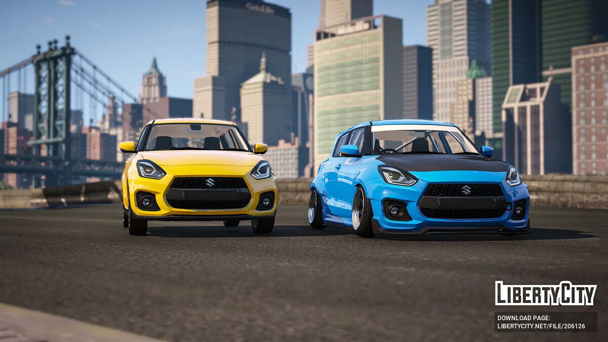 Suzuki Swift Sport 2017 / GTA 5